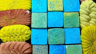 Rainbow Chalk Crushing Asmr Colorful Melting Soft Crbd Crunch