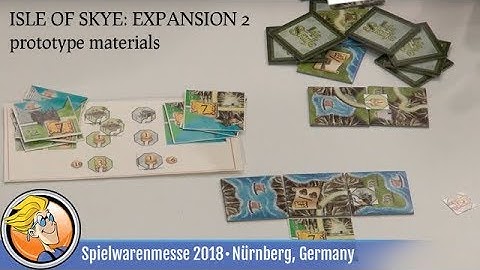 Isle of Skye: Expansion 2 — game preview at Spielwarenmesse 2018