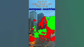 Day 5 Of trying to get a sub from every european countries #mapping #enfemapping #mapper#mapchart he