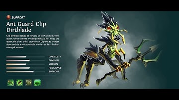 iOS: HEROES OF ORDER AND CHAOS (ANT GUARD CLIP DIRTBLADE)