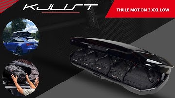 THULE MOTION 3 XXL LOW KJUST BAGS TAILORED TO YOUR ROOF BOX🚗ID: 5902641116162