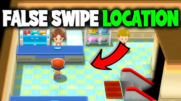 WHERE TO FIND TM54 FALSE SWIPE ON POKEMON BRILLIANT DIAMOND AND SHINING PEARL