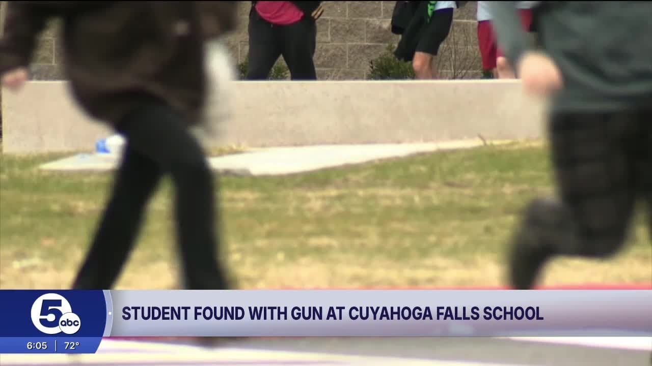 Cuyahoga Falls 6-12 campus lockdown lifted; student found with gun in custody