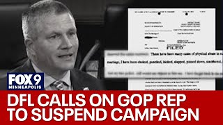 MN DFL calls on GOP Rep. to suspend campaign following assault details