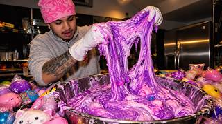I made SLIME out of Viral SQUISHIES!