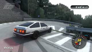 Initial Unity | AE86 | Irohazaka Downhill Specialist 3'45417 | Rank 25