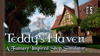 Teddy's Haven - A Fantasy Inspired Shop Simulator | Episode 5 | Christmas is near.