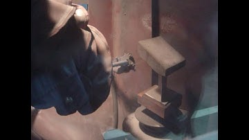 Automated Robot Blasting / Shot Peening, Nicolis Technology