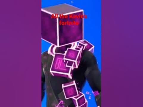 All fortnite Kevin the cubes - YouTube