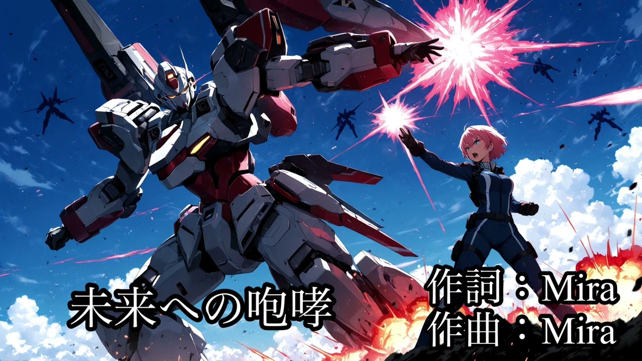 【オリジナル楽曲】未来への咆哮 - 超高速ロボットアニソンロック🤖🔥【熱血×激アツ/Ultra High-Speed Mecha Rock】