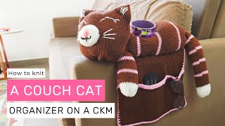 Make the Viral AI Cat Couch Organizer on a Circular Knitting Machine Sentro / ADDI