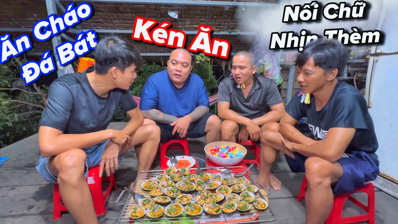 Cười muốn mỏi miệng khi xem Team Thánh Xàm chơi Nối Chữ Nhịn Thèm ăn Sò nướng nước mắm