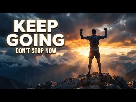 KEEP GOING, DON'T STOP NOW 🔥 | The Motivation Anthem You Need Today (Official Music Video)