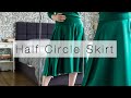 Sewing a Half Circle Skirt