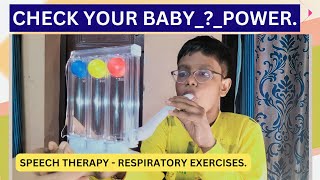 Respiratory Exerciser For Speech Therapy | Autism Speech Therapy Mouth Exercises