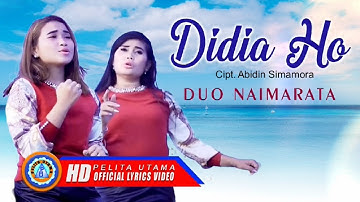 Duo Naimarata - DIDIA HO  || Lagu Batak 2022 (Official Lyrics Video)