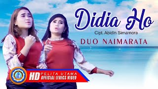 Duo Naimarata - DIDIA HO  || Lagu Batak 2022