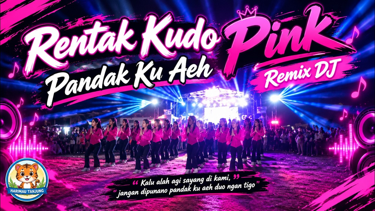 RENTAK KUDO PINK - PANDAK KU AEH (AI COVER) DJ REMIX KERINCI SONG