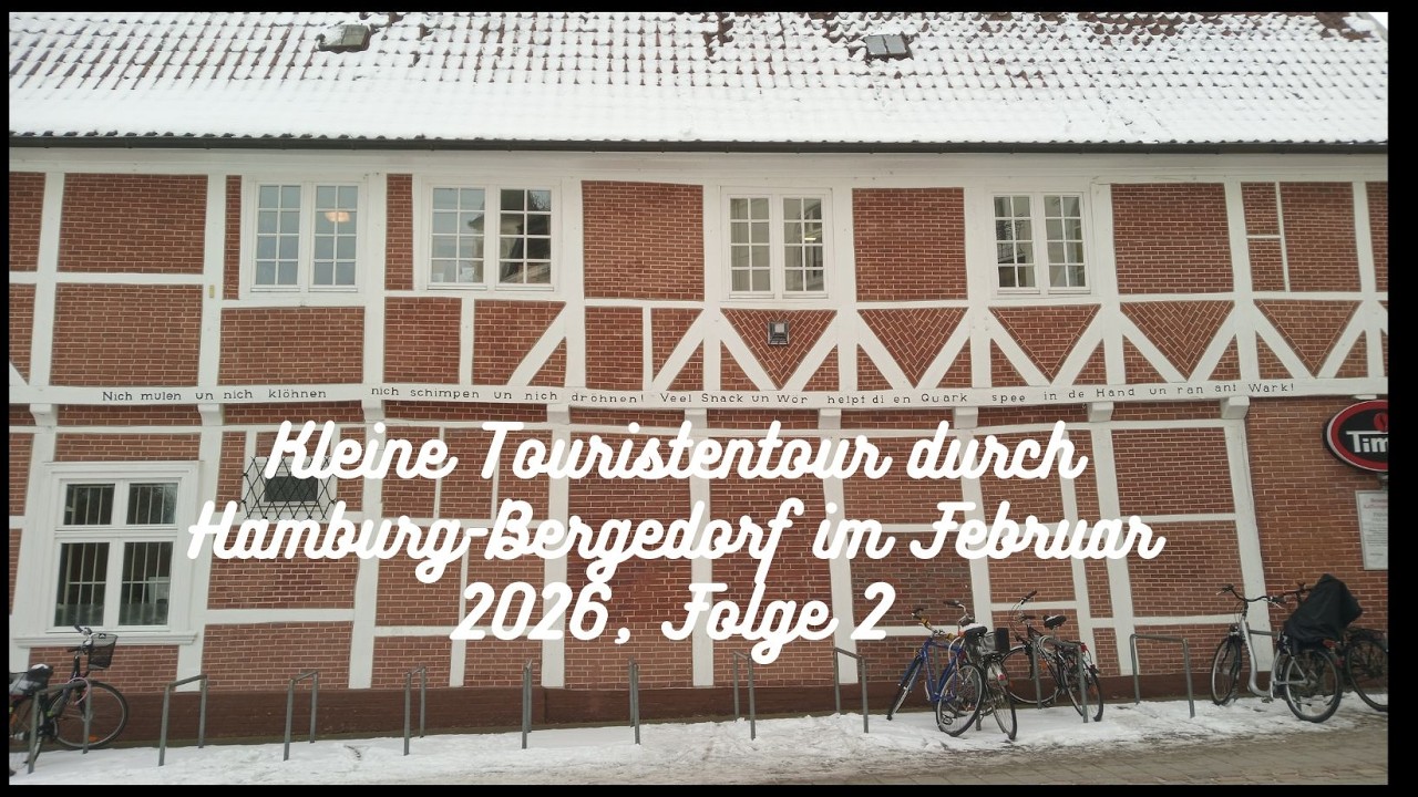 Kleine Touristentour durch Hamburg-Bergedorf (mit dem Kaffeeröster)