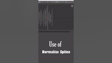 Use of Normalize spline modifier #youtubeshorts  #how #design  #3dsmaxtutorial