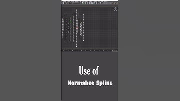 Use of Normalize spline modifier #youtubeshorts  #how #design  #3dsmaxtutorial