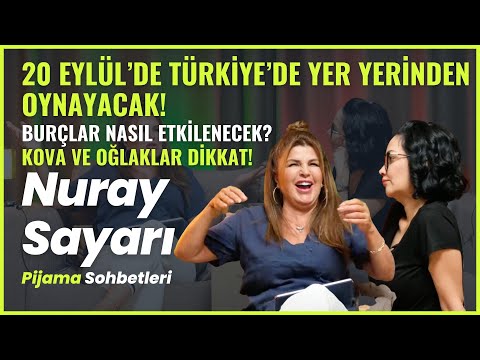 20 EYLÜL’DE SIR PERDESİ ARALANIYOR! - Evrim Akın ile Pijama Sohbetleri  @NuraySayarTVNS ​