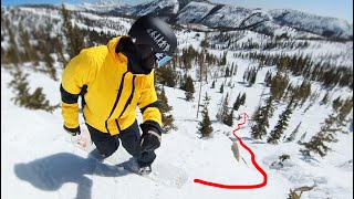 Snowboarding Down Monarch Mountain's Rock Shoot - (Season 6, Day 110)
