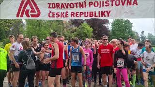 Běh Vítězství zámeckým parkem Lány 50. ročník 8. 5. 2024