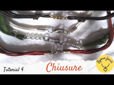 Bijoux facili : tutorial 4 - chiusure per collane