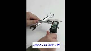 Super Thin Open End Wrench Set