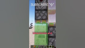 SLIME BLOCKS VS HONEY BLOCKS What