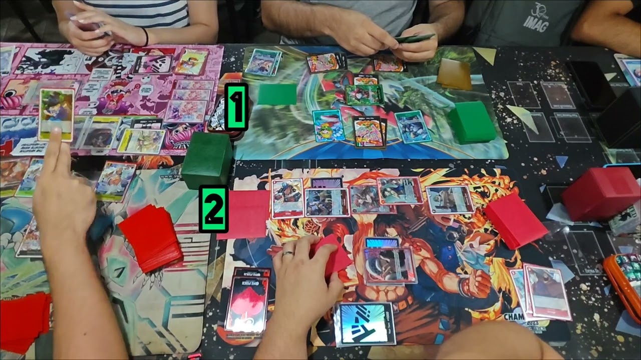 [OP-14] One piece story tournament Red law op14 VS bonney op07