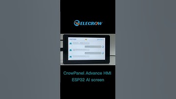 Check out the Voice Interaction Demo of CrowPanel Advance HMI ESP32 AI screen