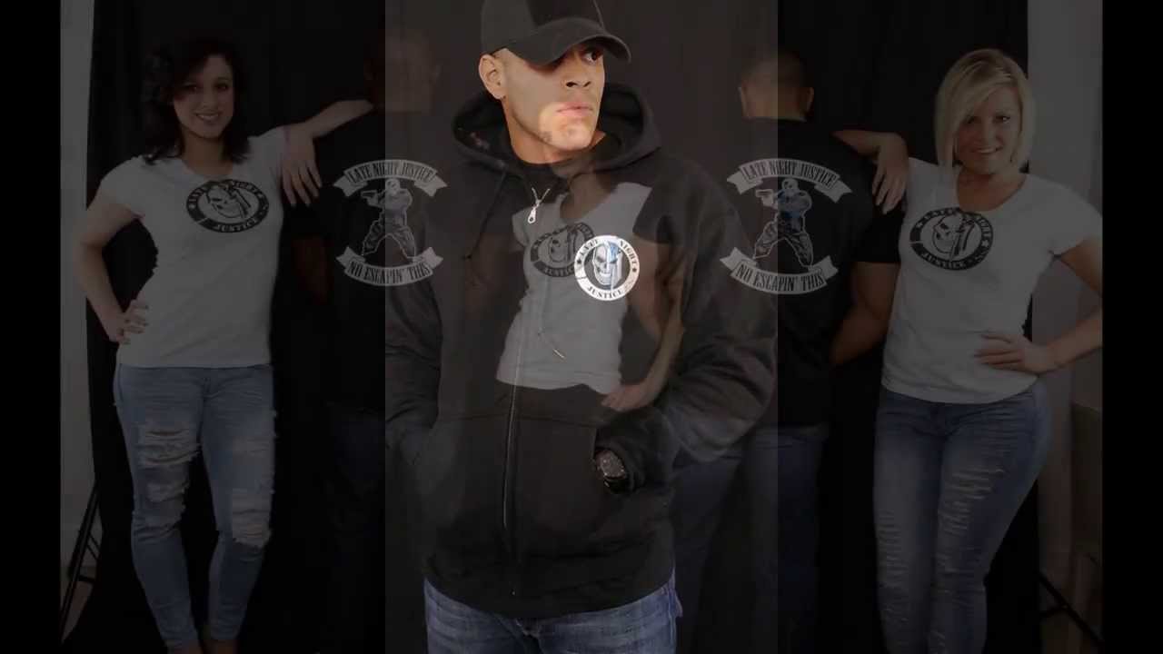 Late Night Justice, a "Warrior Mindset" clothing brand