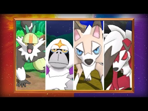 Version-exclusive Pokémon and New Features Revealed in Pokémon Sun and Pokémon Moon!