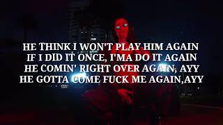 Rubi Rose - He In His Feelings (Lyrics)