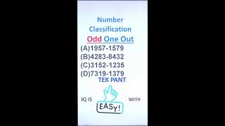 Number Classification | IQ tricks by Tek Pant | Subscribe to Loksewa Aadda for full video !