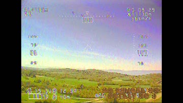 ZII Zephyr Ritewing : Bungee launch ( 81 Km/h ) and aerobatics tests - Windy day and OSD view