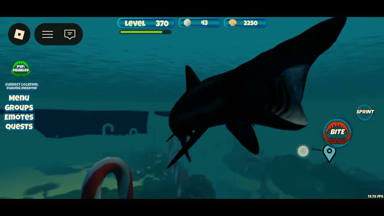 Showcase Skin Basking Shark & North Whale | Roblox The Reef