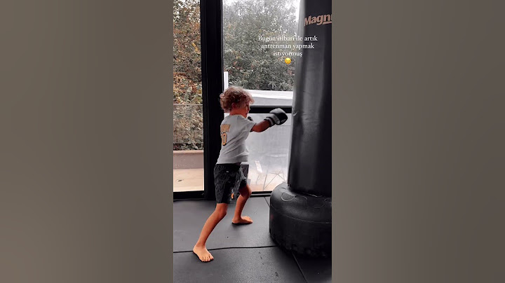 Avatar Atakan'ın oğlu Aslan boks yapar #keşfet #shorts