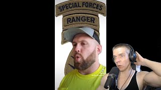 Navy Seabee Vet Reacts to The Fat Electrician Reviews Ranger Tab/School