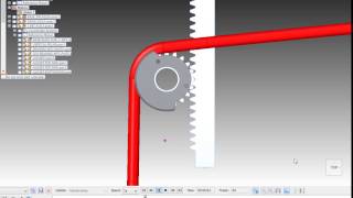 RACK & PINION ANIMATION IN SOLIDEGE -By CadX
