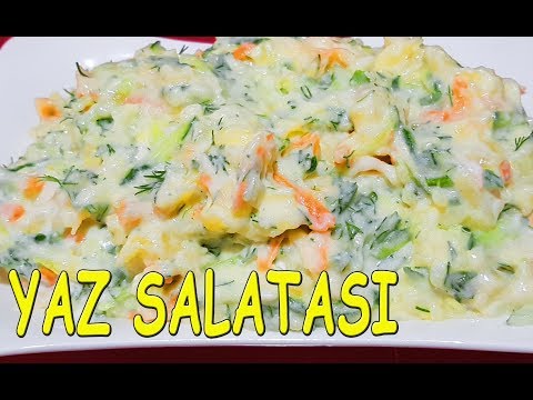 Video: Yaz Salatalık Ve Domates Salataları