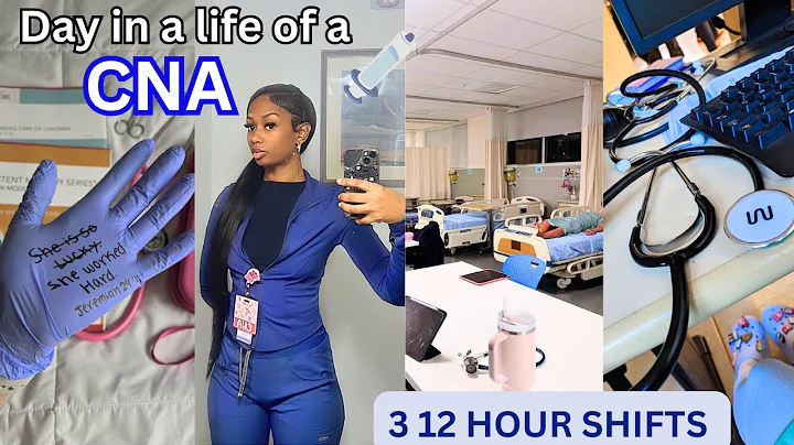 A REALISTIC DAY IN THE LIFE OF A CNA| WORKING 3 12-HOUR SHIFTS RAW&UNCUT