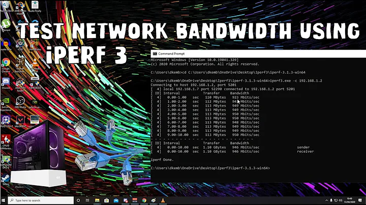 How to Use Iperf to test network bandwidth