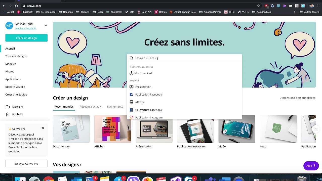 Comment créer une page de garde ou une affiche sympa? - YouTube