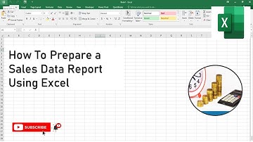 How To Make Sales Report in Excel