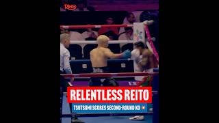 SKYS THE LIMIT 🌟🎌Highlights from Ring Ambassador Reito Tsutsumis second-round KO victory 🔥