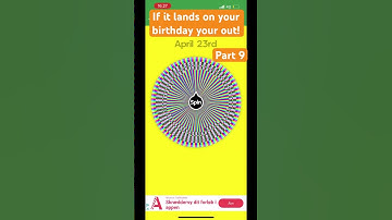 If it lands on your birthday your out! #spinthewheel #part9