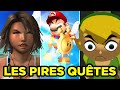 Les PIRES QUÊTES de Zelda, Mario, Final Fantasy